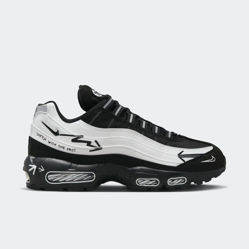 Air max 95 black red and white online